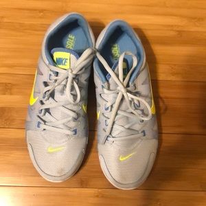 Nike Flex Supreme Women’s Training Running Sneakers Size 9 Blue/Green Color